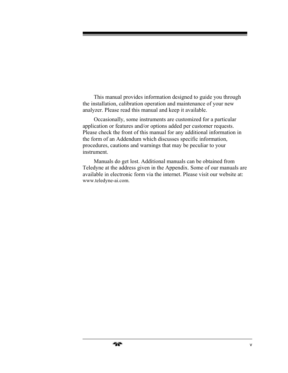 Teledyne 2240 - Portable Handheld Hydrogen Leak Detector, 3rd generation (revision 2/29/08) User Manual | Page 5 / 40