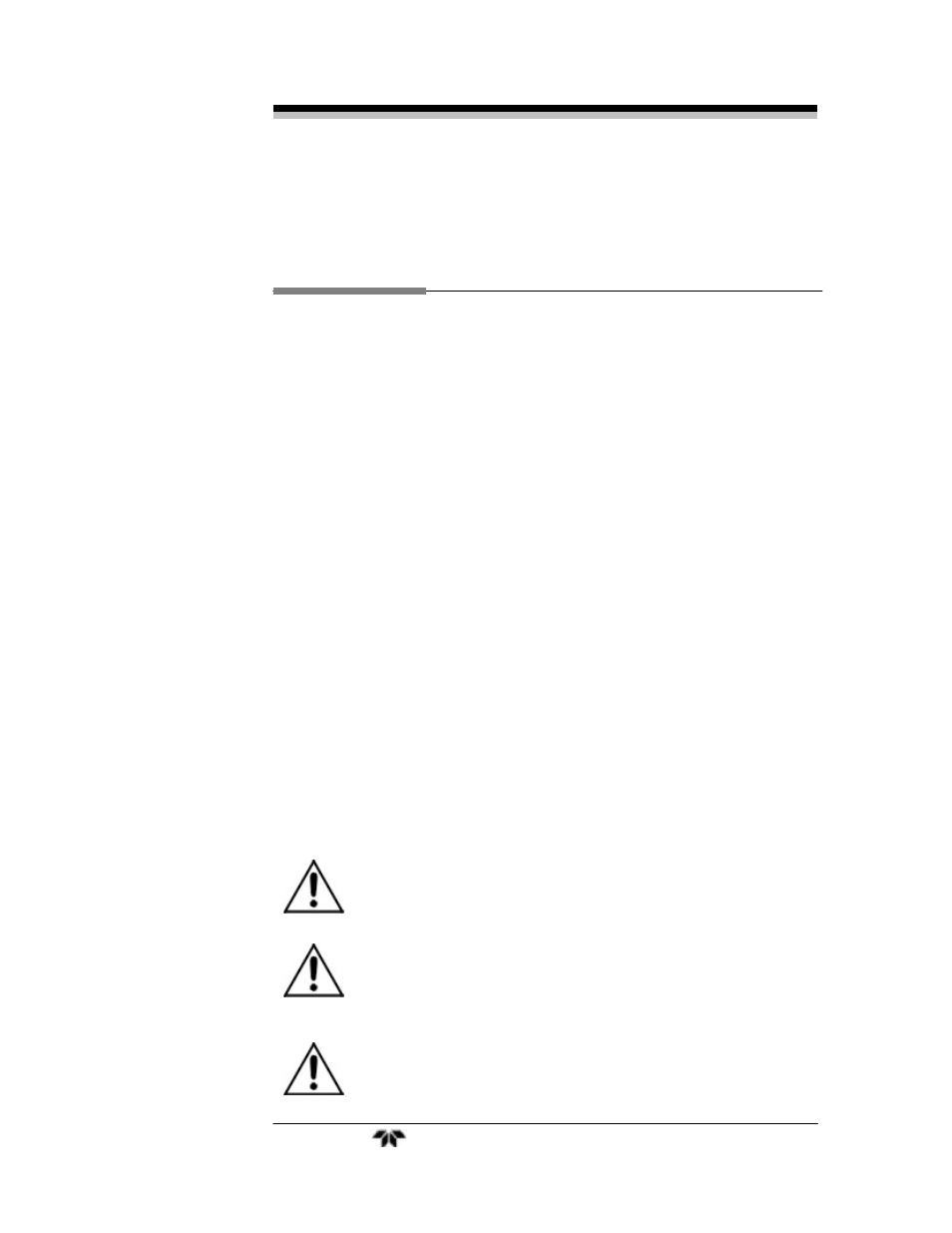 Maintenance | Teledyne 2750 - Portable turbine generator gas analzyer User Manual | Page 35 / 40