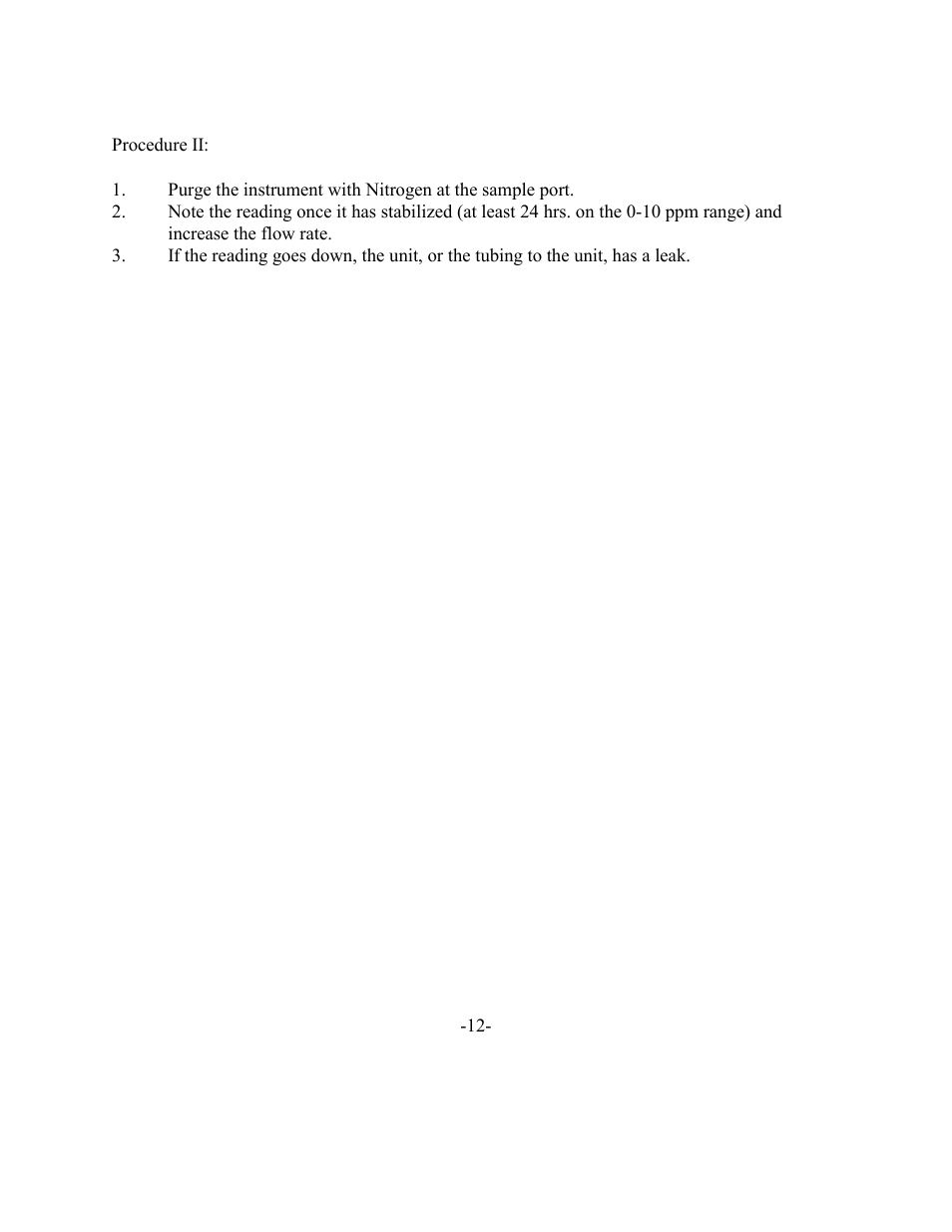 Teledyne 311 - Portable trace oxygen analyzer User Manual | Page 15 / 19