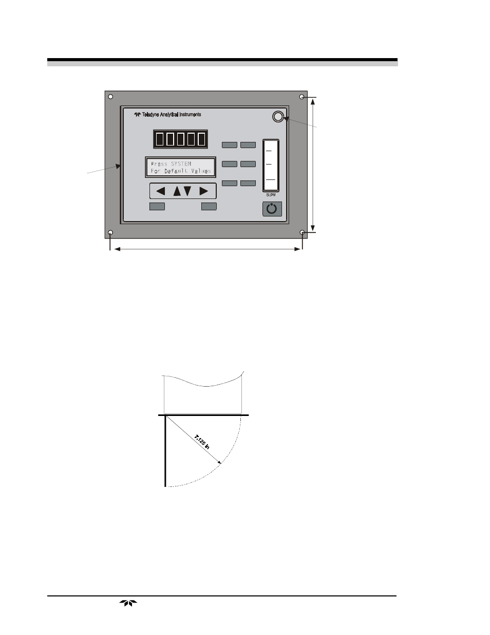 3 rear panel connections, 3 installation, Model 3000ma | Teledyne analytical instruments, Hinge latch | Teledyne 3000MA - Paramagnetic oxygen analyzer User Manual | Page 22 / 63