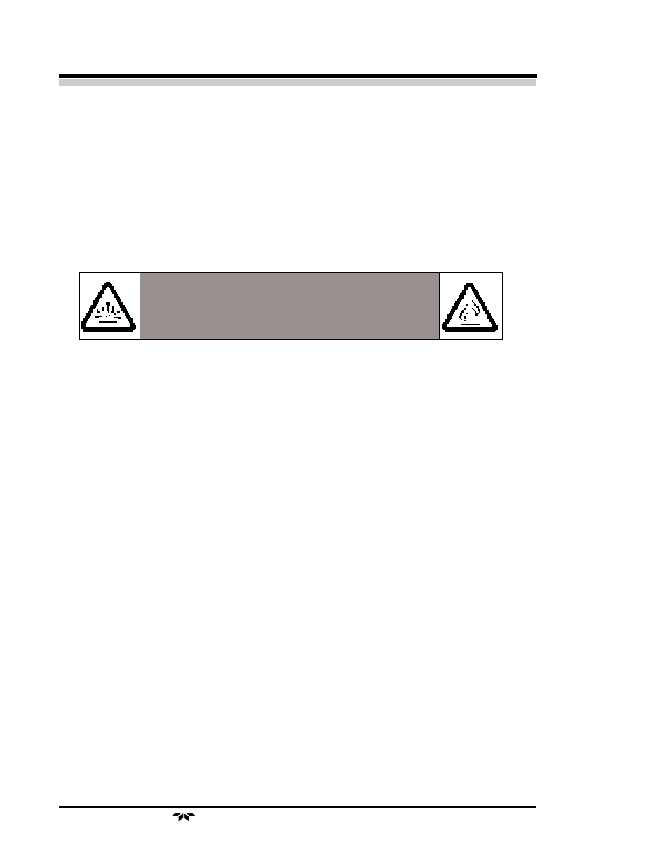 Danger | Teledyne 3000MA - Paramagnetic oxygen analyzer User Manual | Page 6 / 63