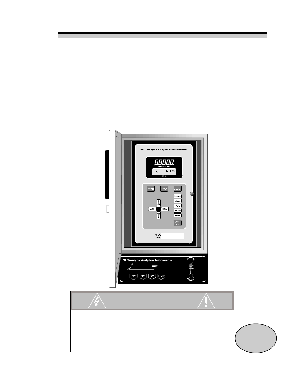 Teledyne 3000MB - Paramagnetic oxygen analyzer User Manual | 59 pages