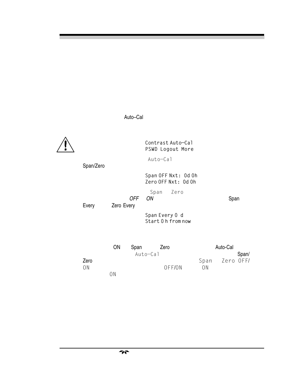 Teledyne 3000PAEU - General purpose percent oxygen analyzer User Manual | Page 39 / 78