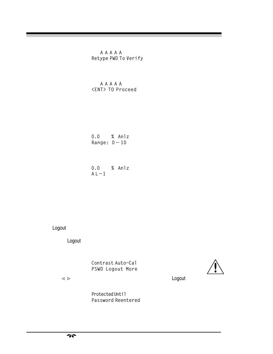 Teledyne 3000PAEU - General purpose percent oxygen analyzer User Manual | Page 42 / 78