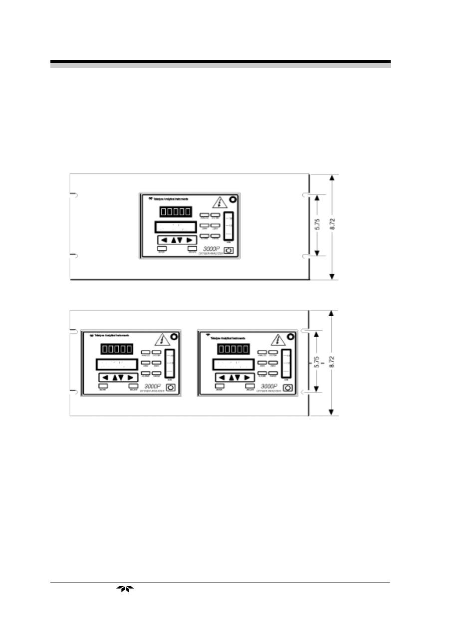 Teledyne 3000PAEU - General purpose percent oxygen analyzer User Manual | Page 68 / 78