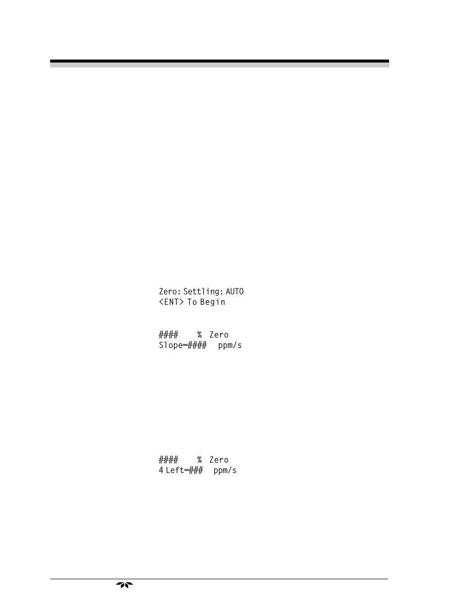 Teledyne 3000PAEU - General purpose percent oxygen analyzer User Manual | Page 72 / 78