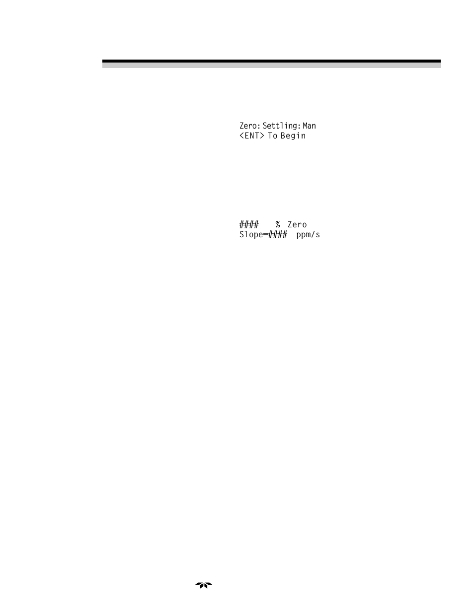 Teledyne 3000PAEU - General purpose percent oxygen analyzer User Manual | Page 73 / 78