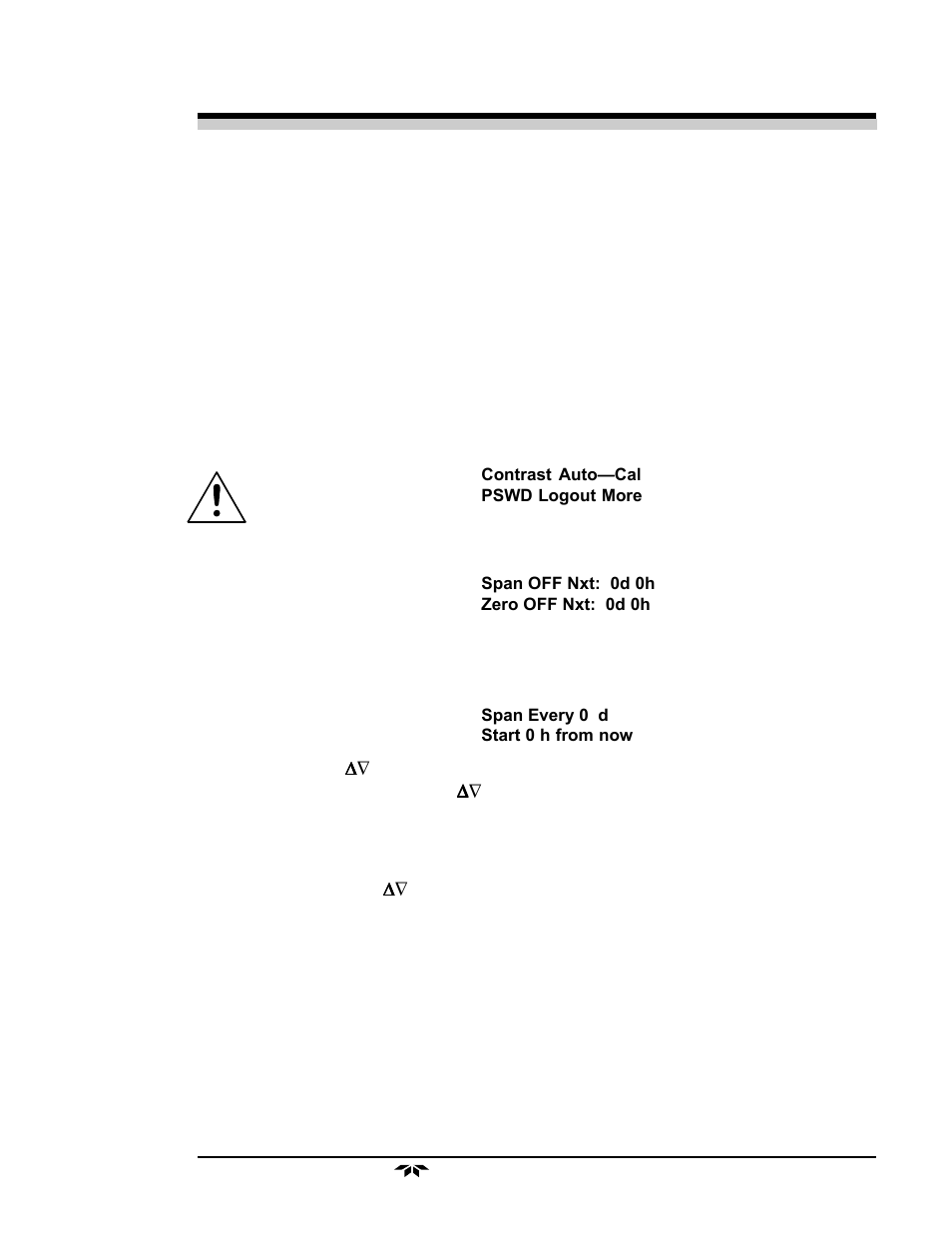 Teledyne 3000PB - Bulkhead mount percent oxygen analyzer User Manual | Page 45 / 82