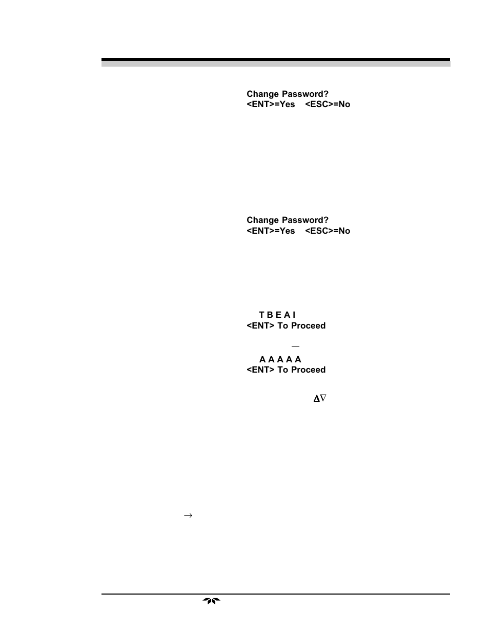 Teledyne 3000PB - Bulkhead mount percent oxygen analyzer User Manual | Page 47 / 82