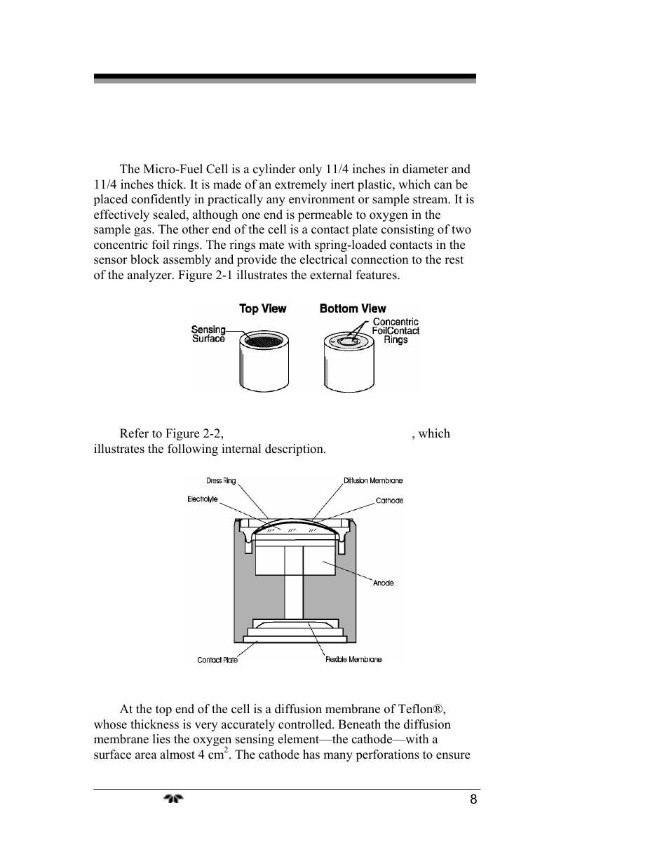 Teledyne 3000TA-EU - General purpose trace oxygen analyzer User Manual | Page 20 / 89