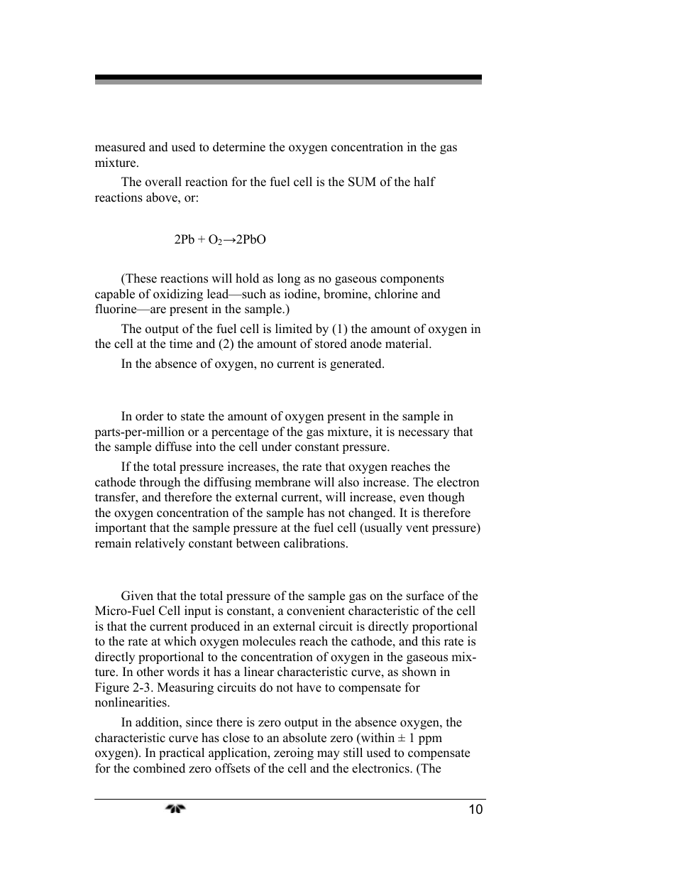 Teledyne 3000TA-EU - General purpose trace oxygen analyzer User Manual | Page 22 / 89