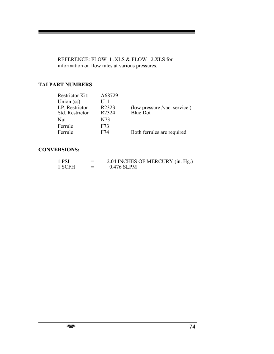 Teledyne 3000TA-EU - General purpose trace oxygen analyzer User Manual | Page 86 / 89