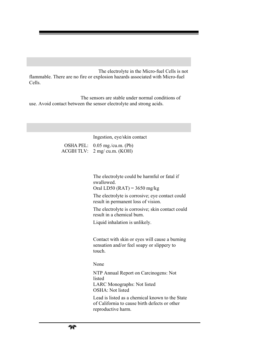 Teledyne 3000TA-XLEU - Trace oxygen analyzer User Manual | Page 106 / 108