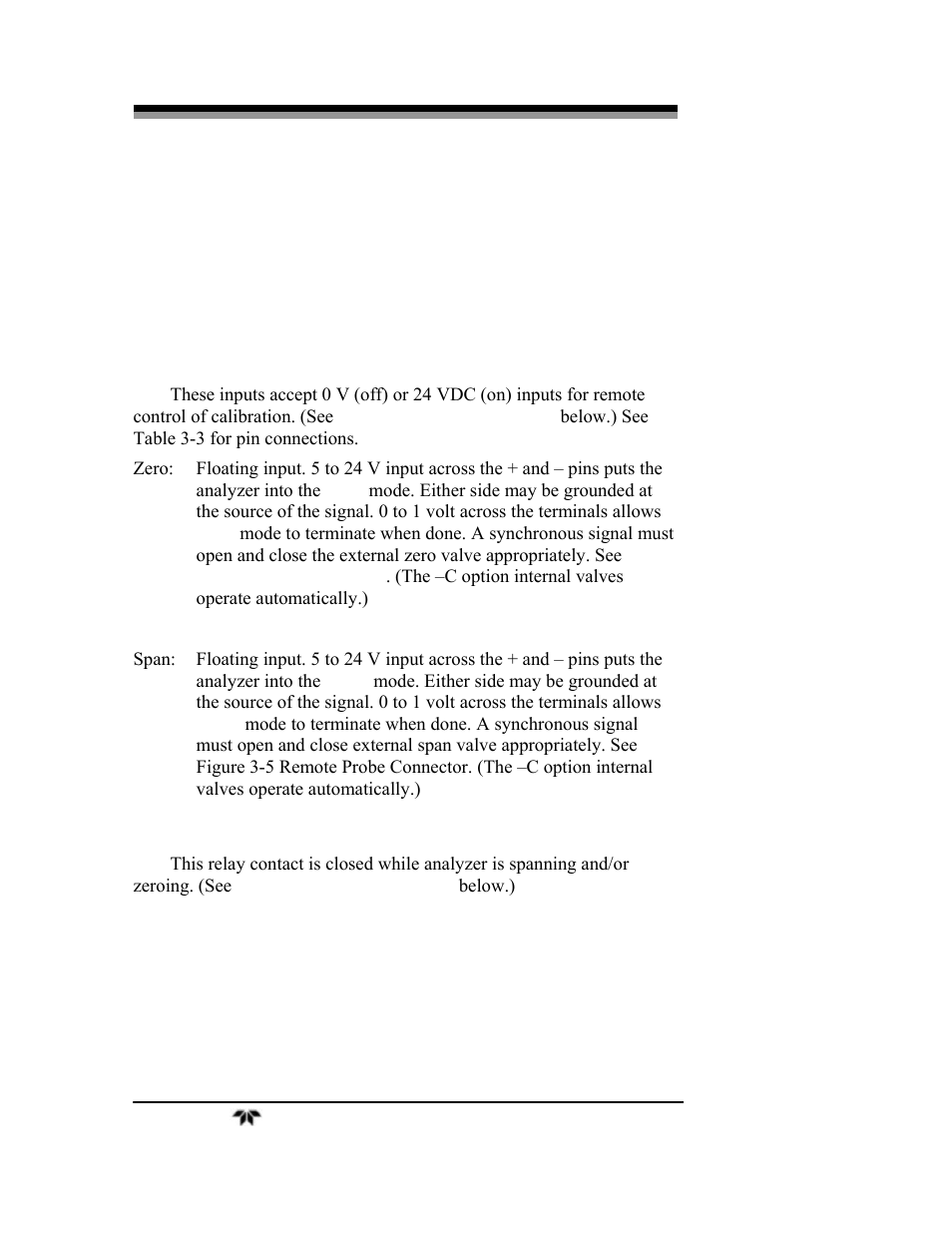 Teledyne 3000TA-XLEU - Trace oxygen analyzer User Manual | Page 42 / 108