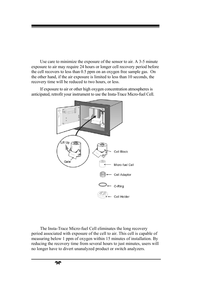 Teledyne 3000TA-XLEU - Trace oxygen analyzer User Manual | Page 48 / 108