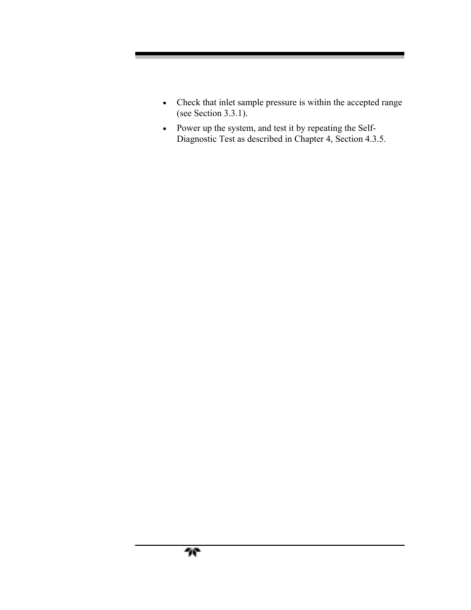 Teledyne 3000TA-XLEU - Trace oxygen analyzer User Manual | Page 51 / 108