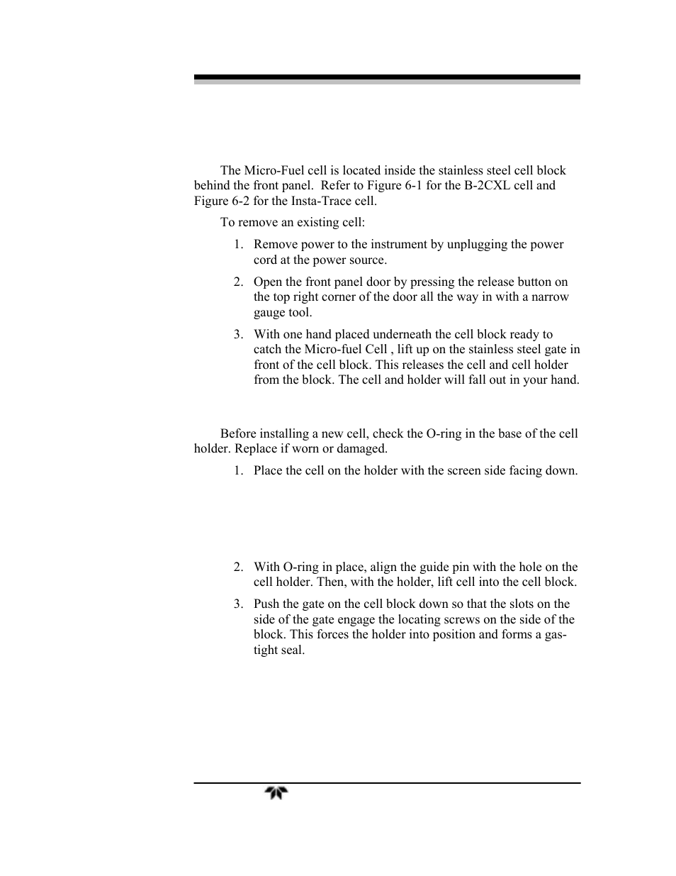 Teledyne 3000TA-XLEU - Trace oxygen analyzer User Manual | Page 91 / 108