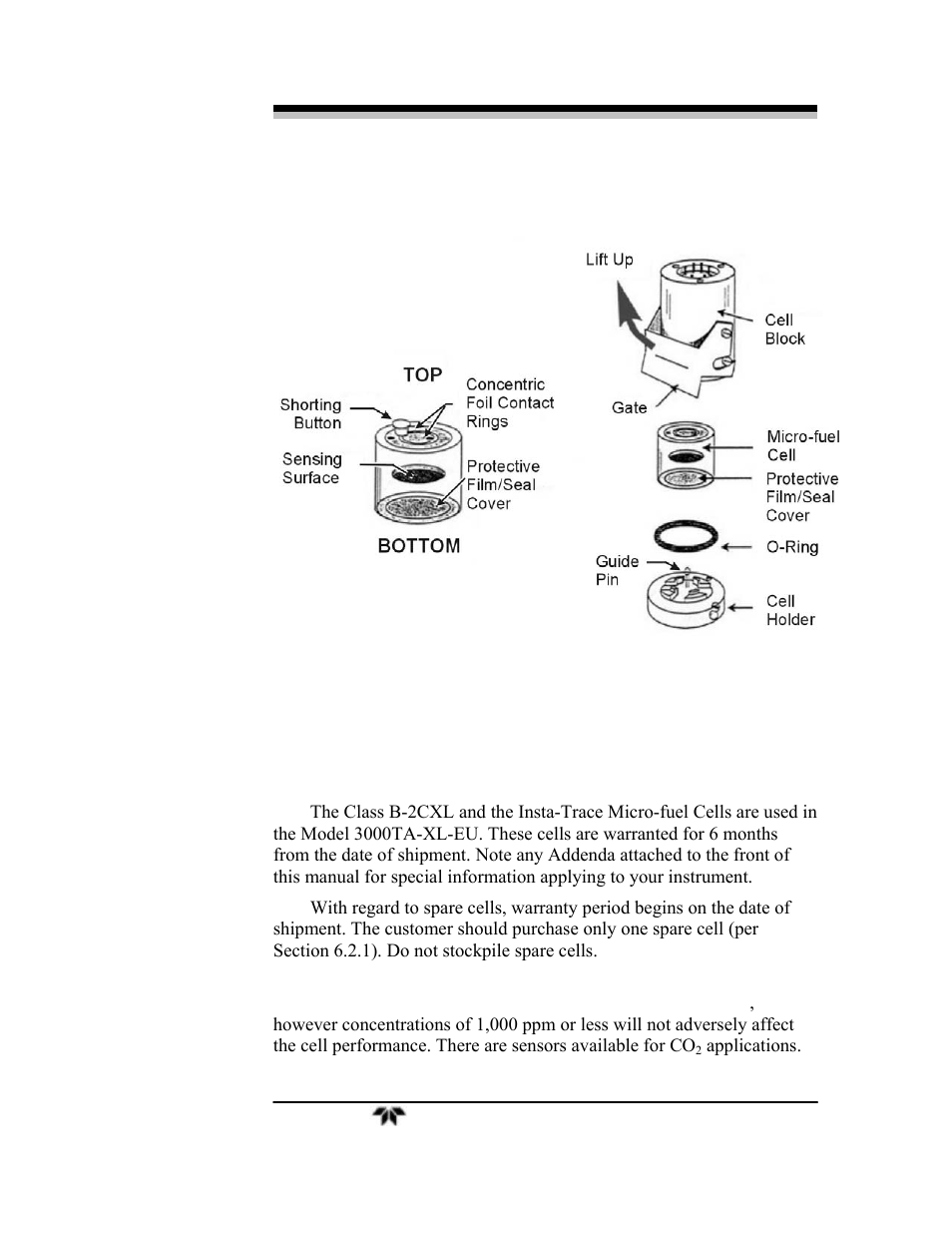 Teledyne 3000TA-XLEU - Trace oxygen analyzer User Manual | Page 93 / 108