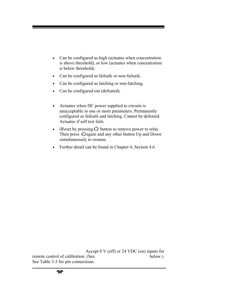 Teledyne 3000ZA-3X - Trace oxygen analyzer User Manual | Page 32 / 72