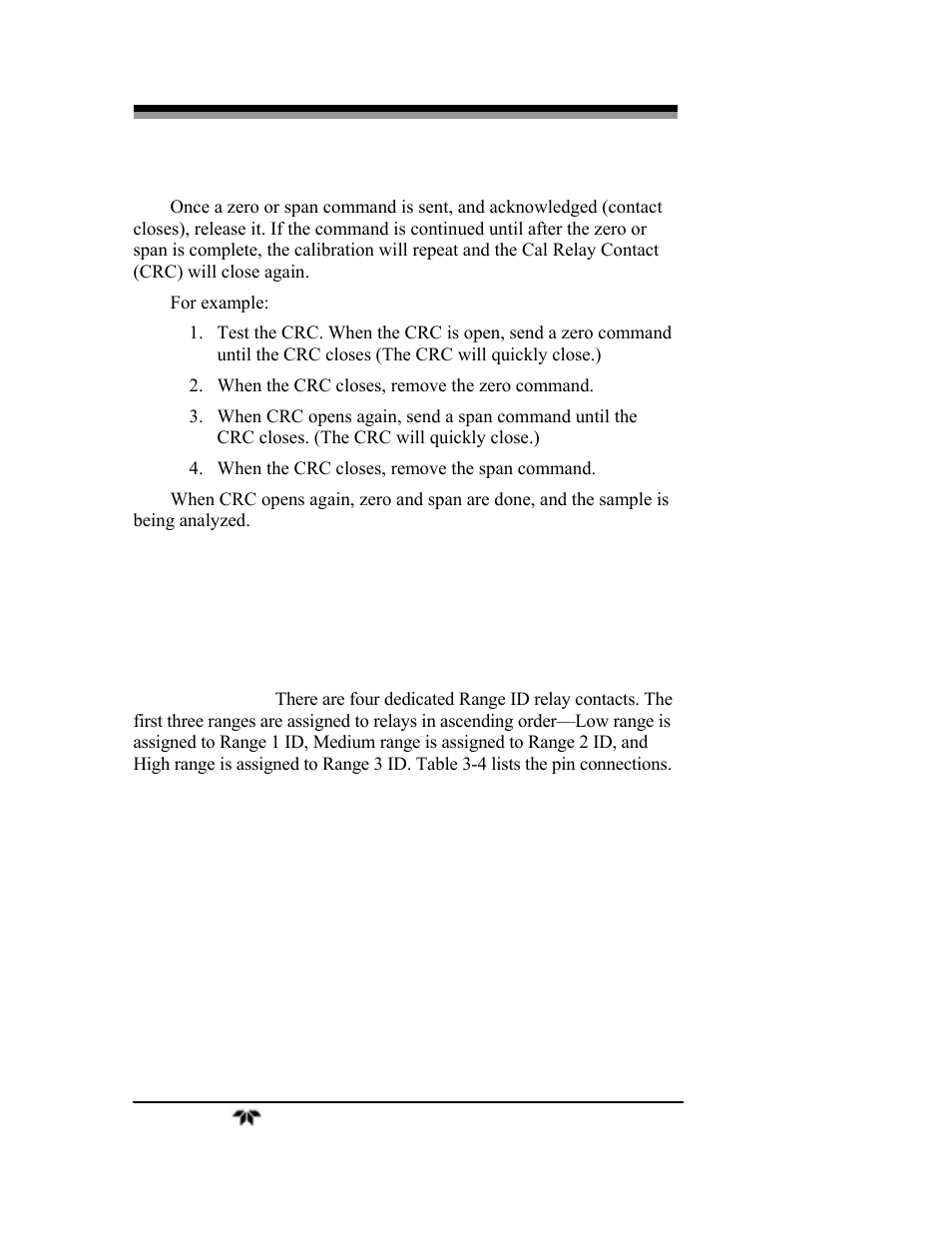 Teledyne 3000ZA-3X - Trace oxygen analyzer User Manual | Page 34 / 72