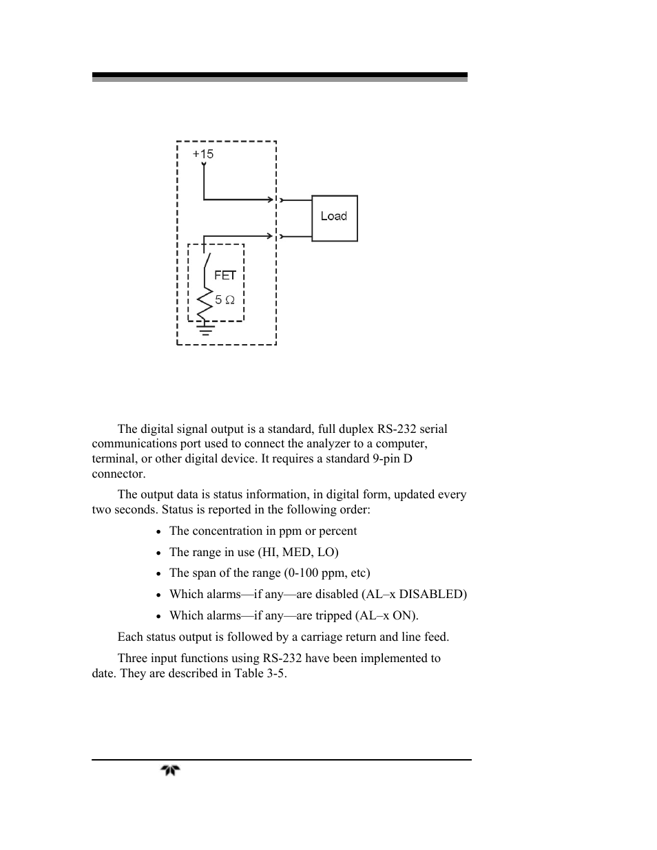 Teledyne 3000ZA-3X - Trace oxygen analyzer User Manual | Page 36 / 72