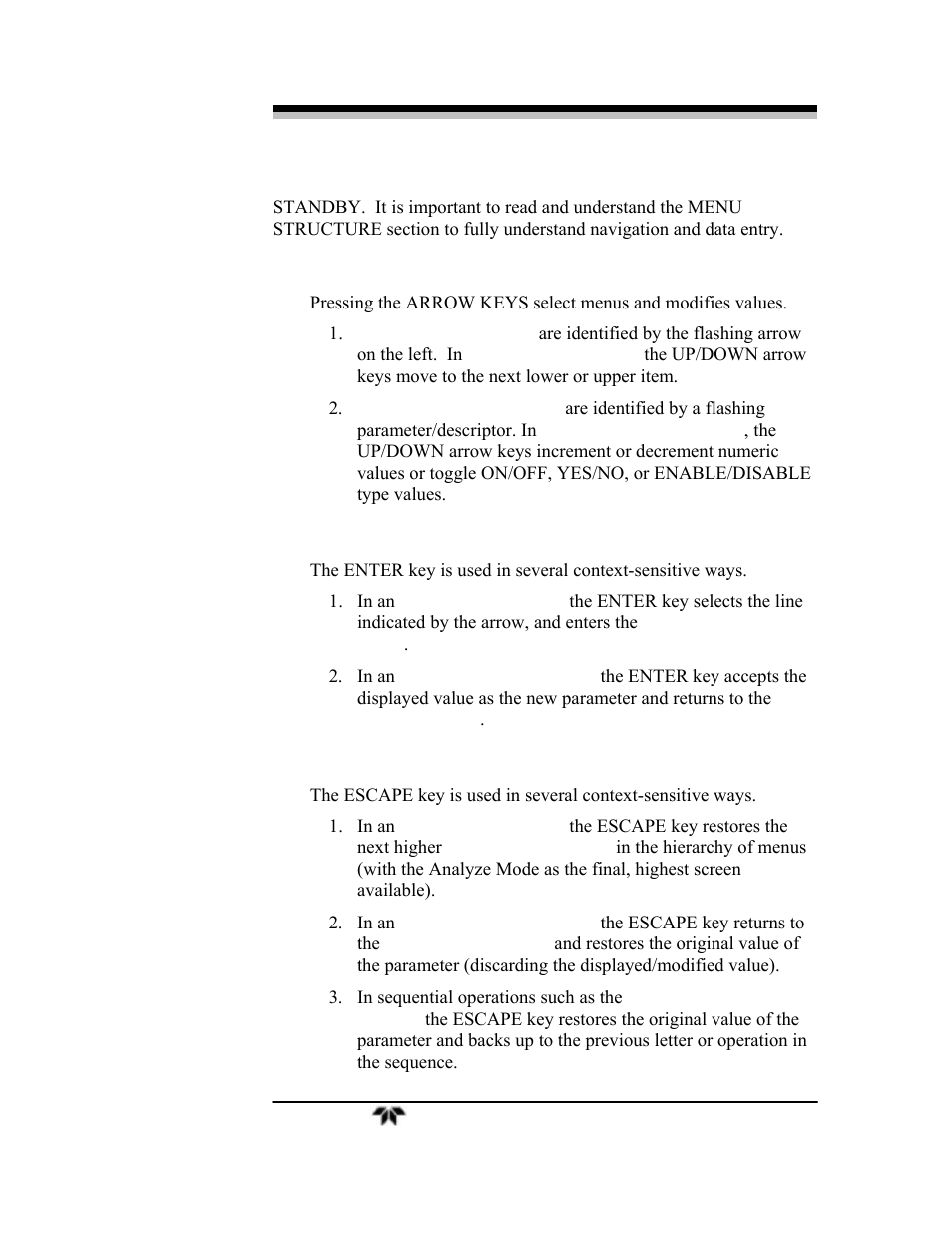 Teledyne 3000ZA-3X - Trace oxygen analyzer User Manual | Page 41 / 72