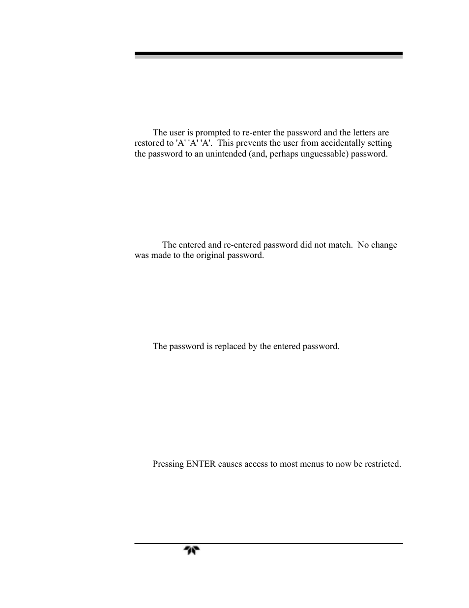 Teledyne 3000ZA-3X - Trace oxygen analyzer User Manual | Page 45 / 72