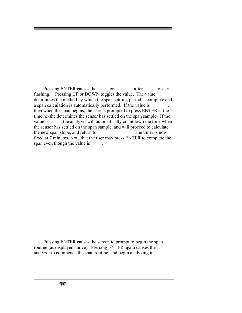 Teledyne 3000ZA-3X - Trace oxygen analyzer User Manual | Page 50 / 72