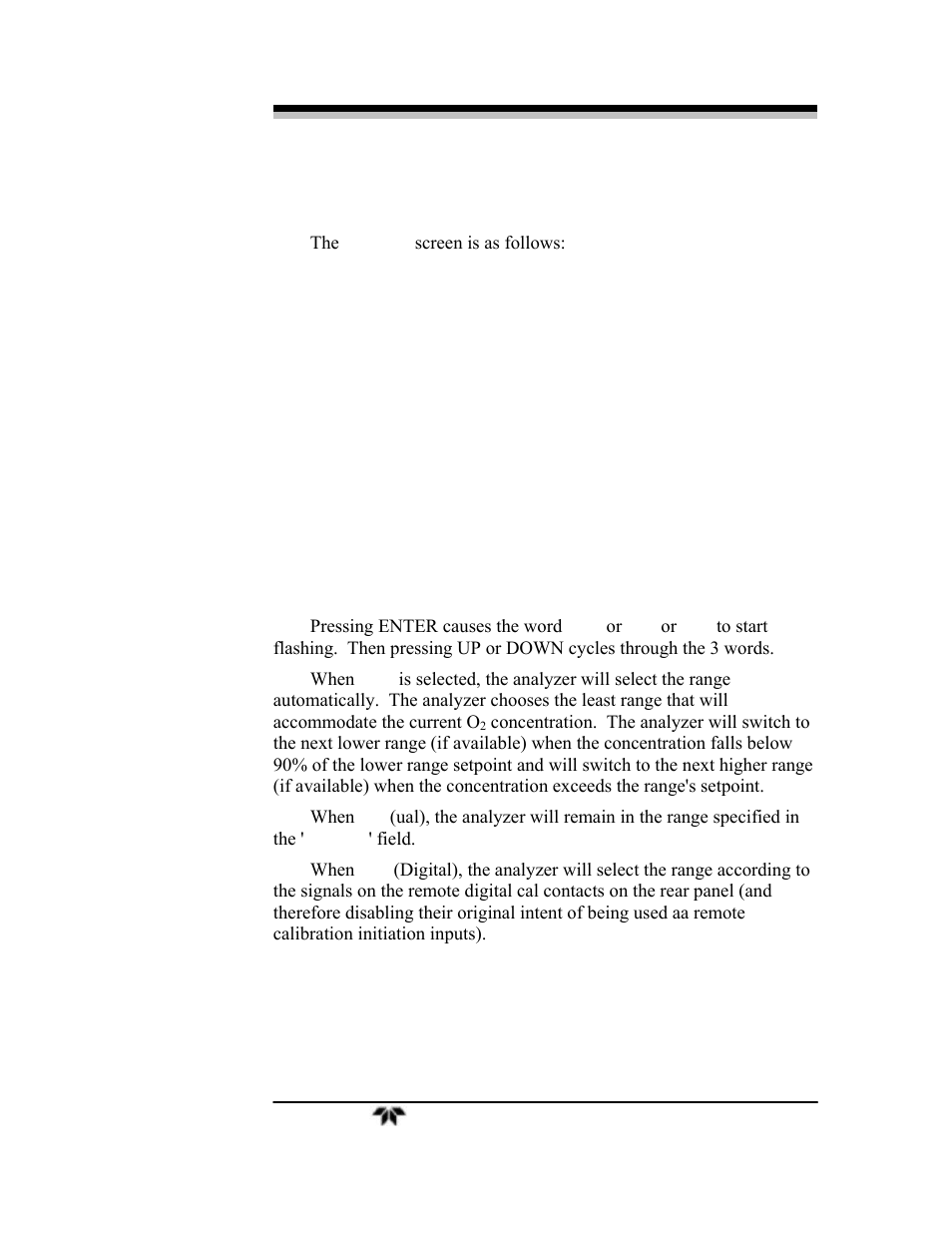 Teledyne 3000ZA-3X - Trace oxygen analyzer User Manual | Page 55 / 72