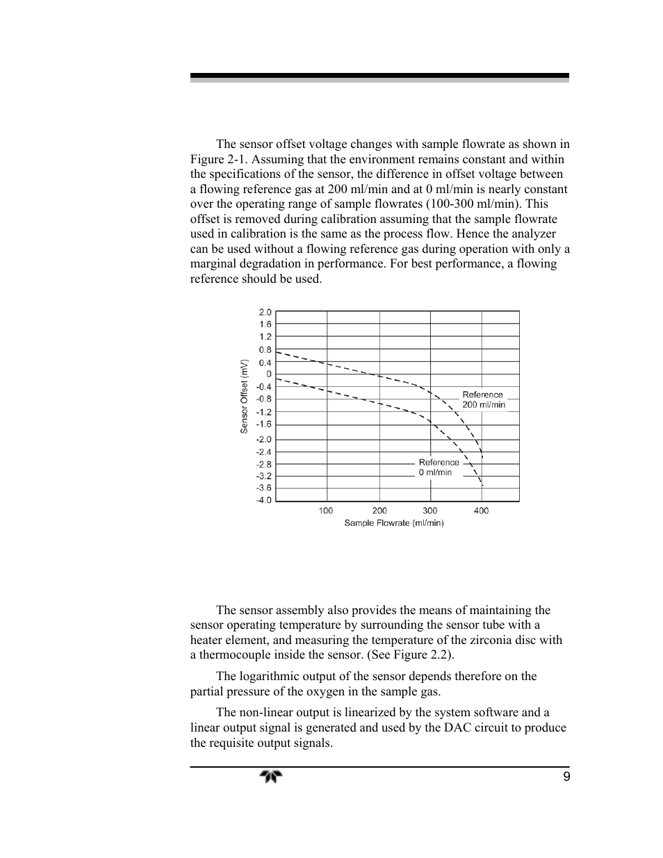 Teledyne 3000ZA2G - Zirconium oxide analyzer User Manual | Page 21 / 72