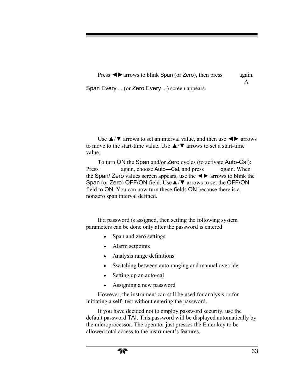 Teledyne 3000ZA2G - Zirconium oxide analyzer User Manual | Page 45 / 72