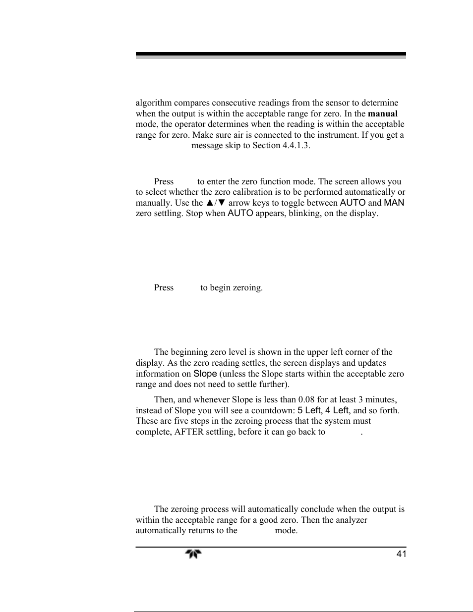 Teledyne 3000ZA2G - Zirconium oxide analyzer User Manual | Page 53 / 72