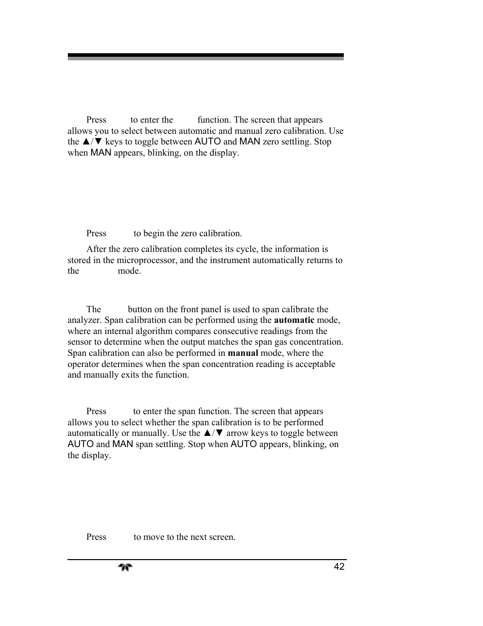 Teledyne 3000ZA2G - Zirconium oxide analyzer User Manual | Page 54 / 72