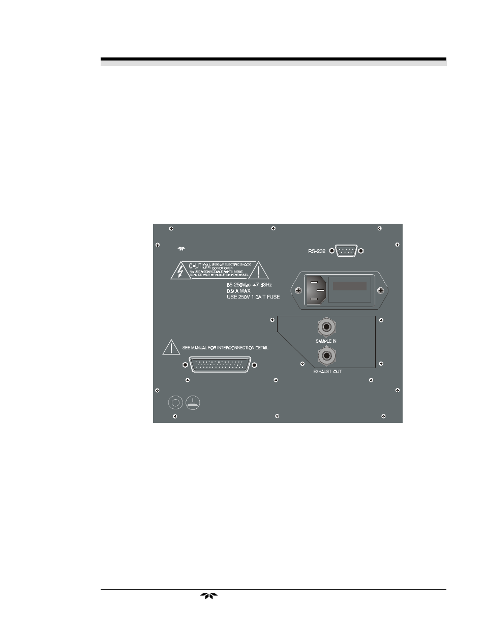 Teledyne 3000 Ultra Trace - PPB oxygen analyzer User Manual | Page 11 / 72