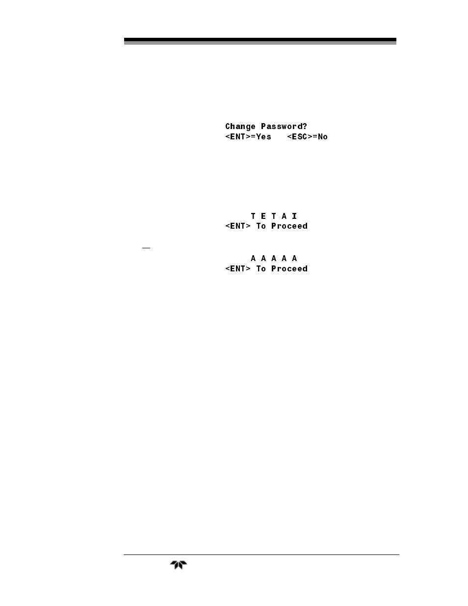 Teledyne 3010MA – Paramagnetic oxygen analyzer, no 0-100% range – (superceded) User Manual | Page 47 / 88
