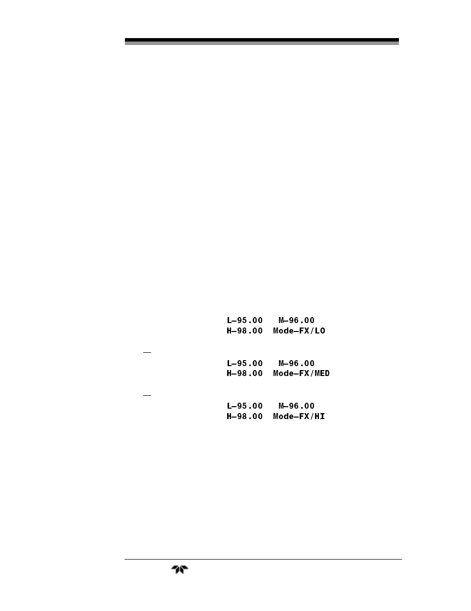 2 autoranging analysis, 3 fixed range analysis | Teledyne 3010MA – Paramagnetic oxygen analyzer, no 0-100% range – (superceded) User Manual | Page 56 / 88