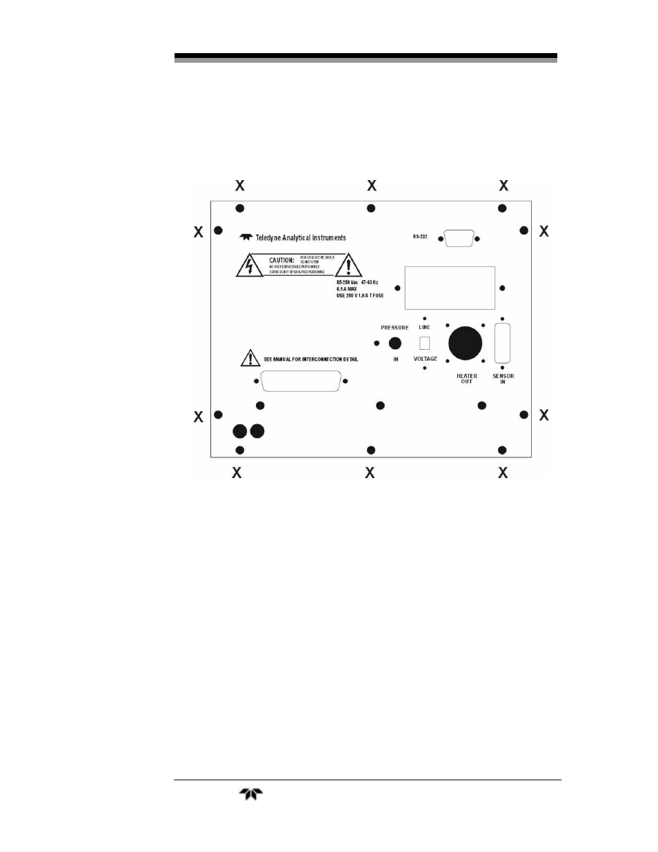 5 cleaning | Teledyne 3010MA – Paramagnetic oxygen analyzer, no 0-100% range – (superceded) User Manual | Page 63 / 88