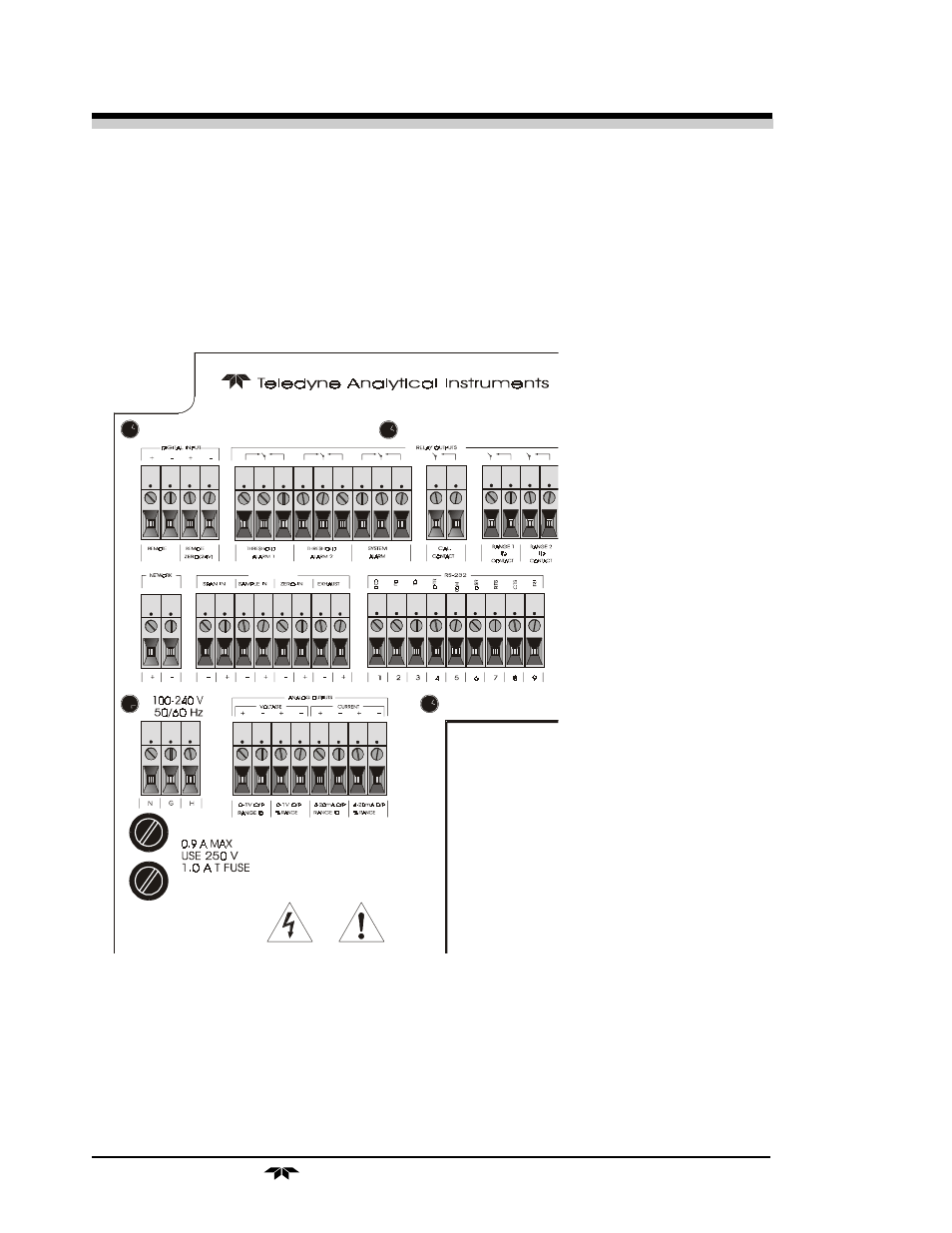 Teledyne 3010MB - Split architecture paramagnetic oxygen analyzer User Manual | Page 14 / 70