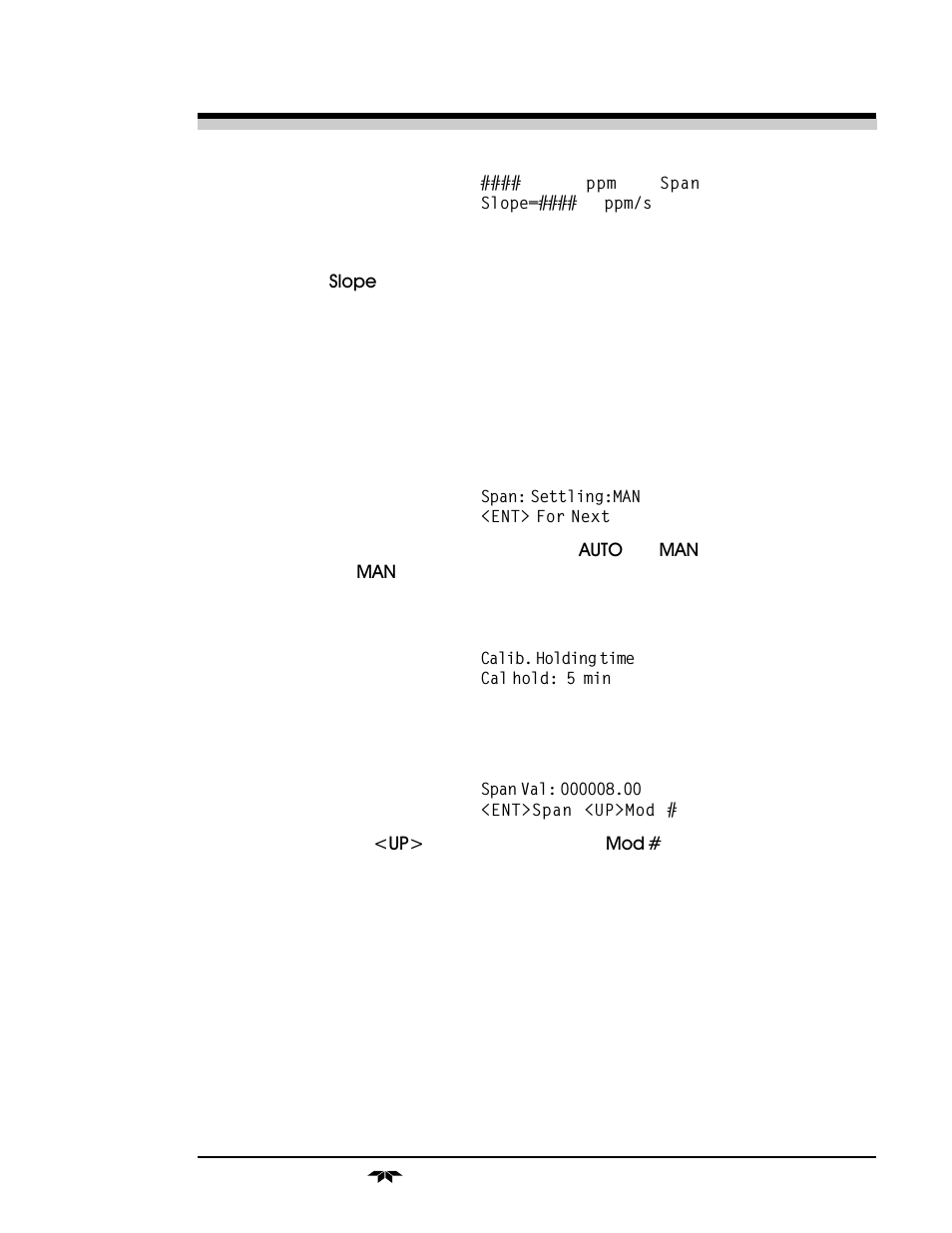 Teledyne 3010MB - Split architecture paramagnetic oxygen analyzer User Manual | Page 45 / 70