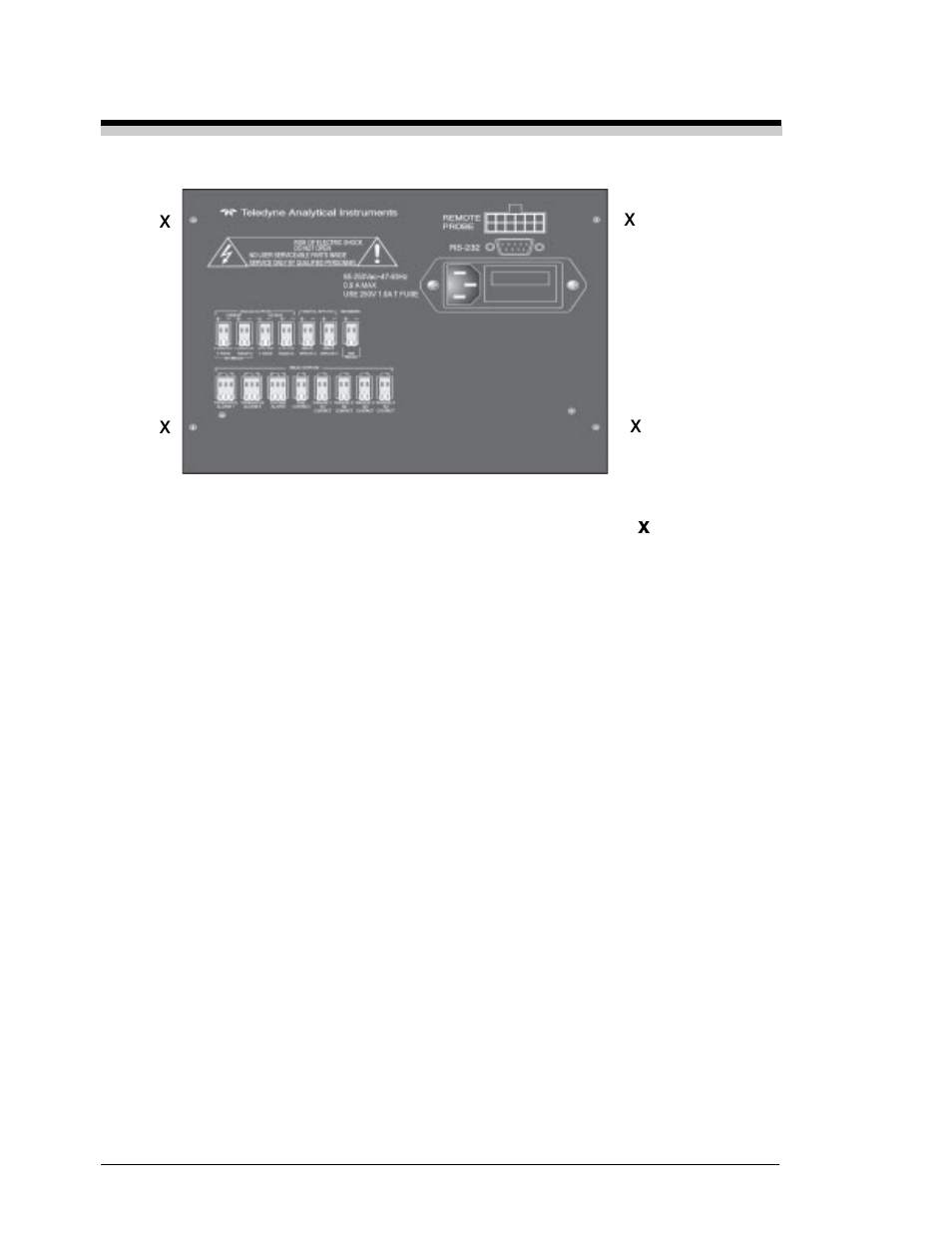 Teledyne 3010PA - Split architecture percent oxygen analyzer User Manual | Page 53 / 105