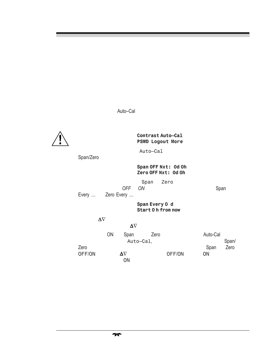 Teledyne 3010PAC - Split architecture percent oxygen analyzer (EU - CENELEC) User Manual | Page 39 / 88