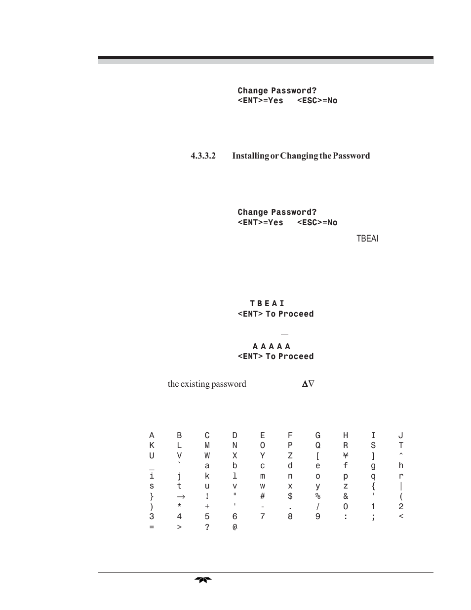 Oxygen analyzer part i: control unit part i: 4-7 | Teledyne 3010PAC - Split architecture percent oxygen analyzer (EU - CENELEC) User Manual | Page 41 / 88