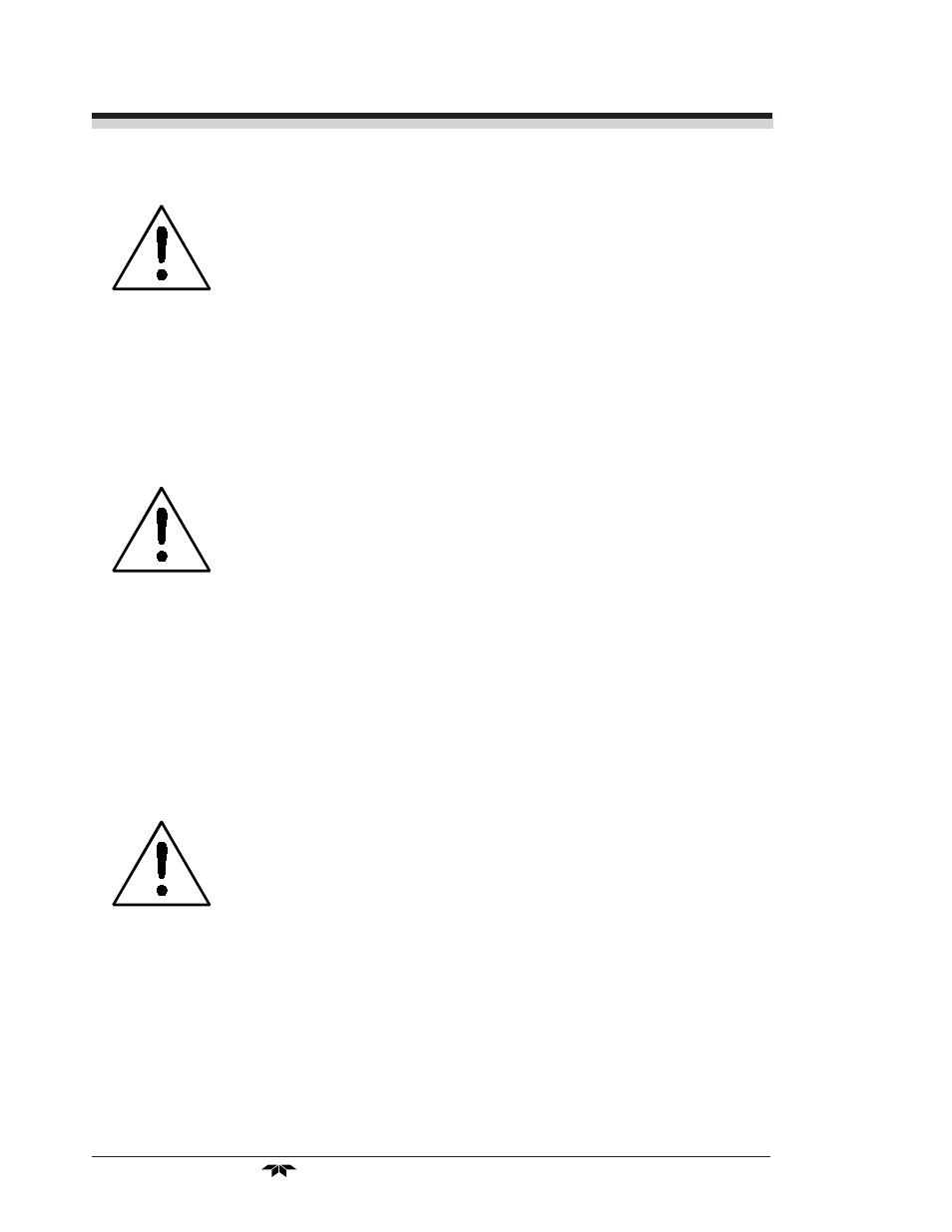 Teledyne 3010PAC - Split architecture percent oxygen analyzer (EU - CENELEC) User Manual | Page 60 / 88