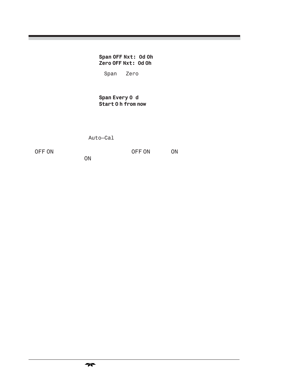 Teledyne 3010TAC - Split architecture trace oxygen analyzer (EU - CENELEC) User Manual | Page 40 / 90