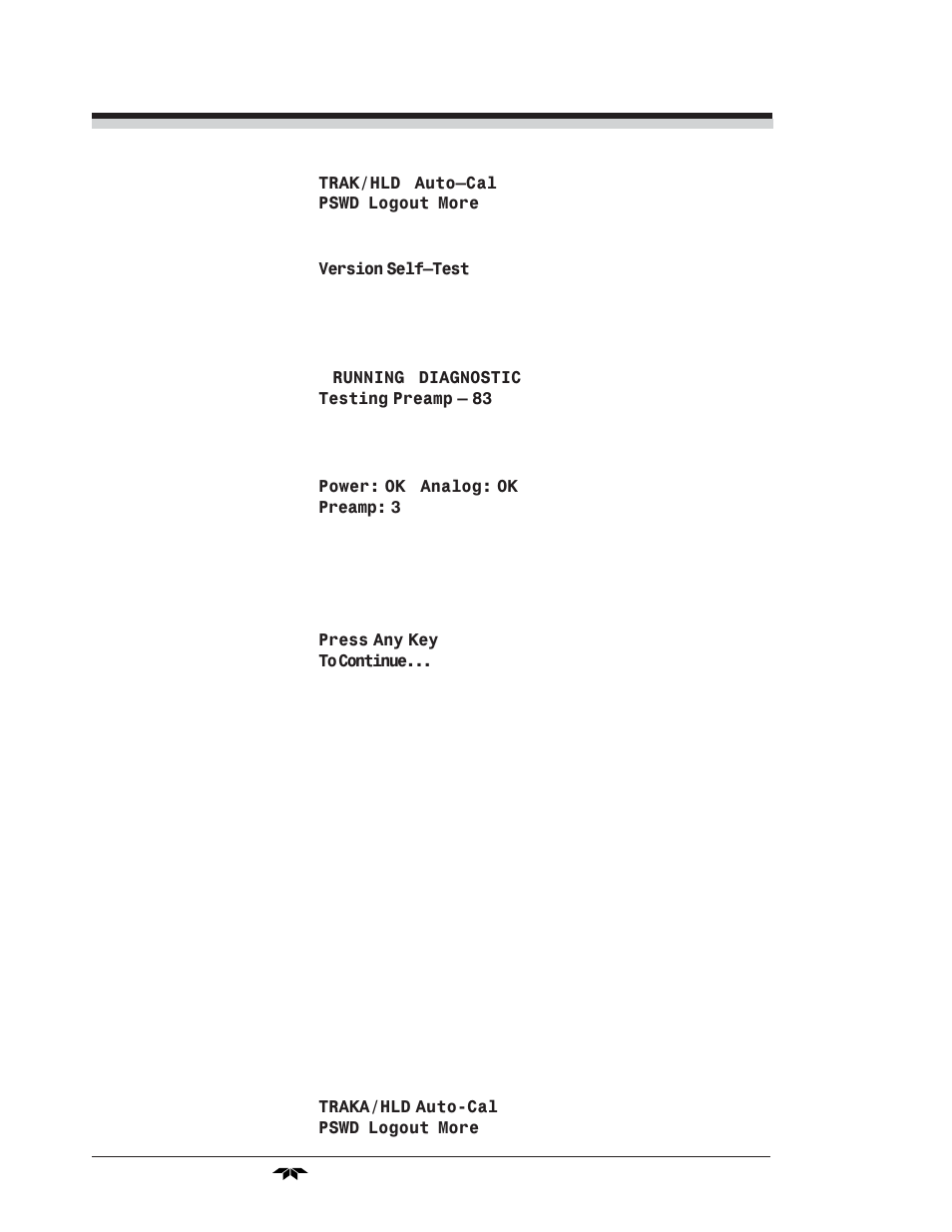 Teledyne 3010TAC - Split architecture trace oxygen analyzer (EU - CENELEC) User Manual | Page 44 / 90