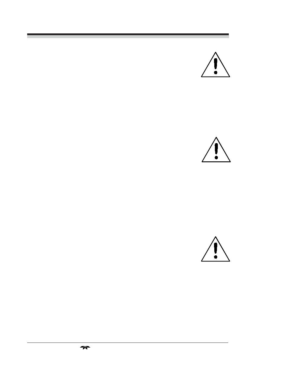 Teledyne 3010TAC - Split architecture trace oxygen analyzer (EU - CENELEC) User Manual | Page 64 / 90