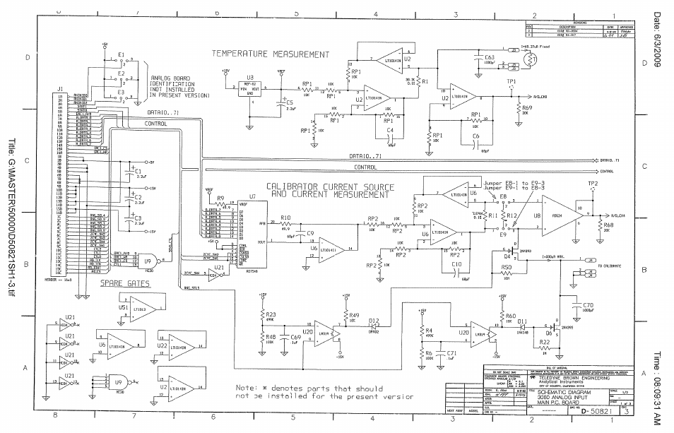 Teledyne 3060e - Ultra Trace oxygen analyzer User Manual | Page 158 / 167