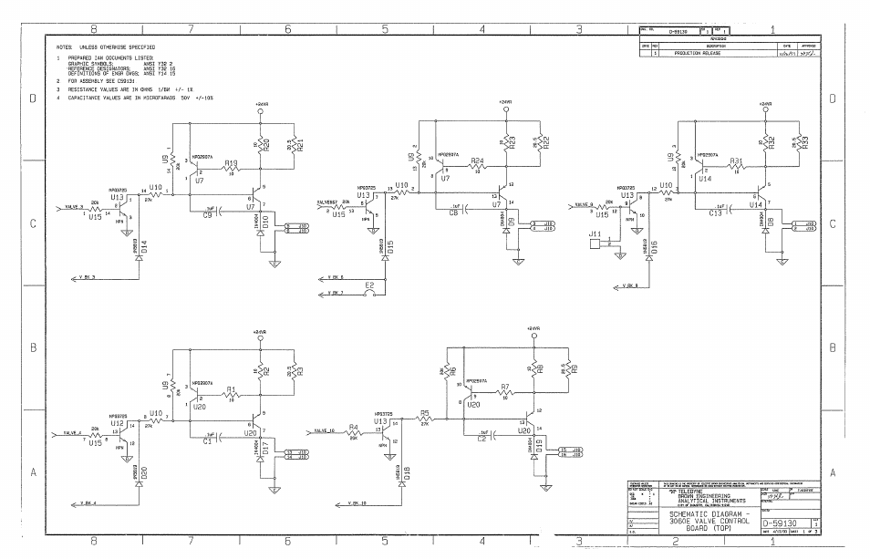 Teledyne 3060e - Ultra Trace oxygen analyzer User Manual | Page 163 / 167