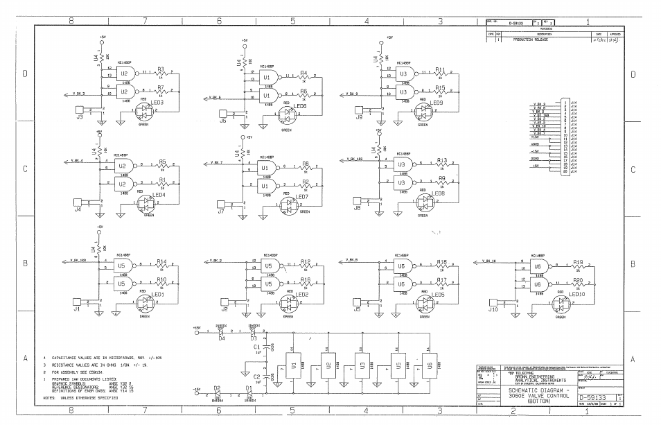 Teledyne 3060e - Ultra Trace oxygen analyzer User Manual | Page 166 / 167