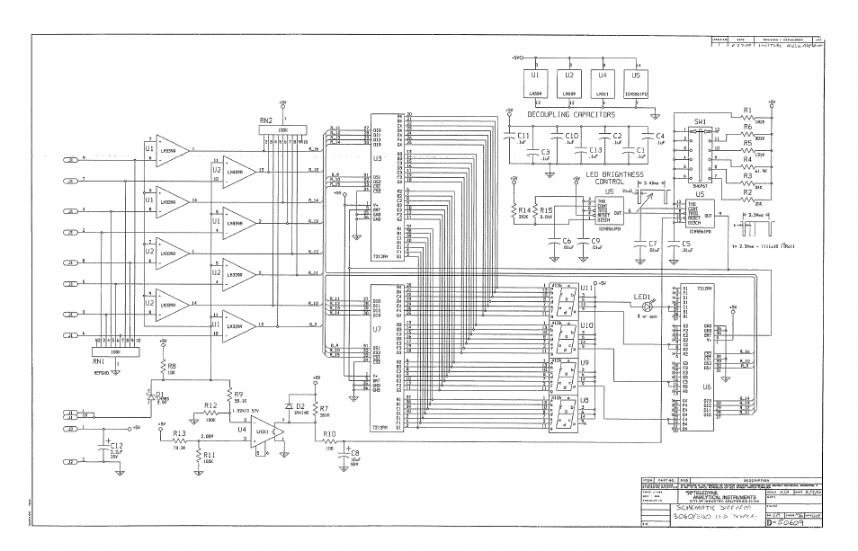 Teledyne 3060e - Ultra Trace oxygen analyzer User Manual | Page 167 / 167